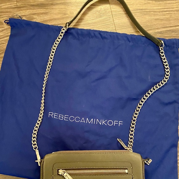 Rebecca Minkoff Grey/Silver Crossbody - Picture 3 of 6